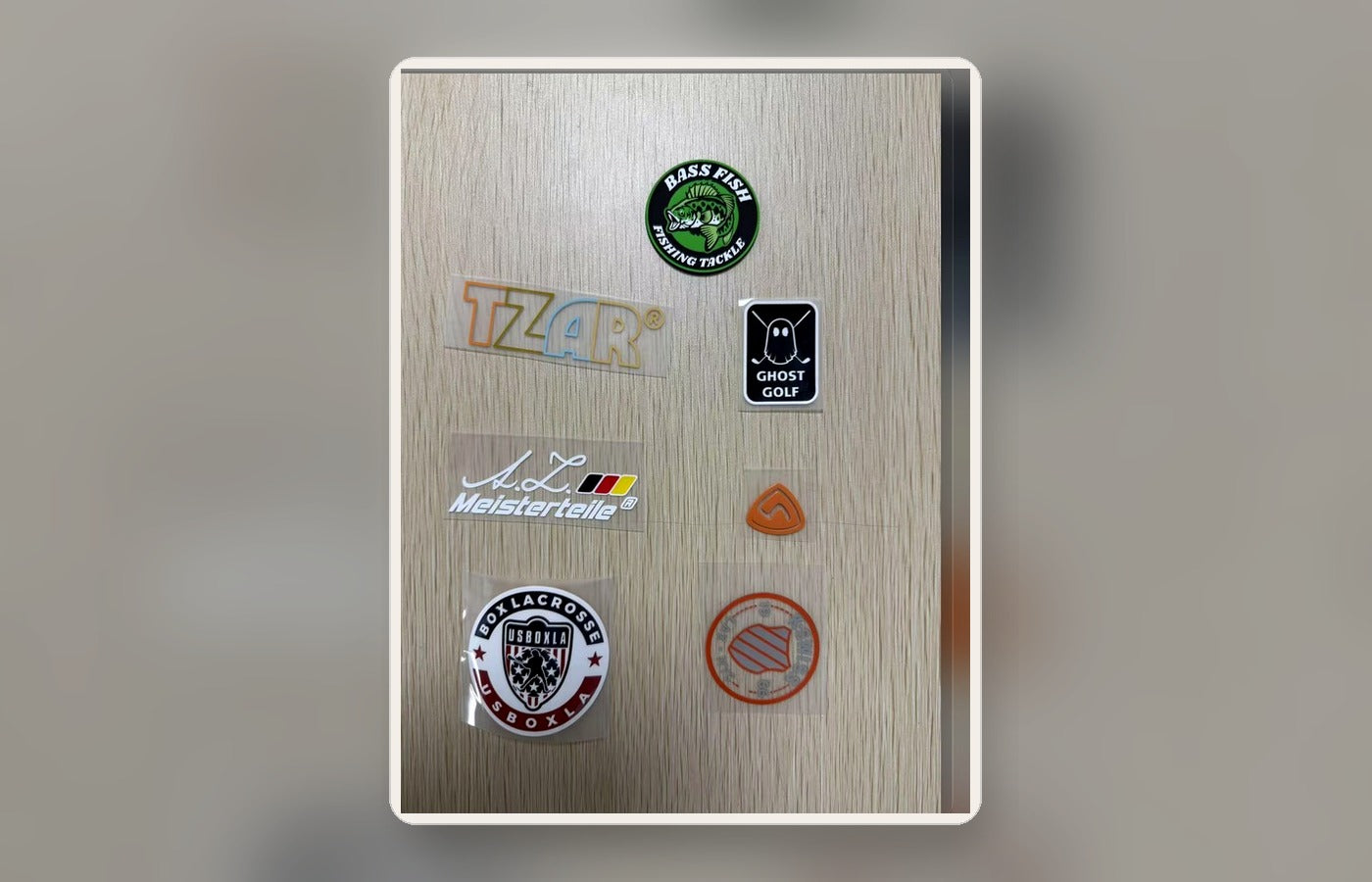 Custom Silicone Patches reference 1