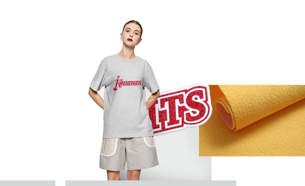 Flock Heat Transfer Material reference 2